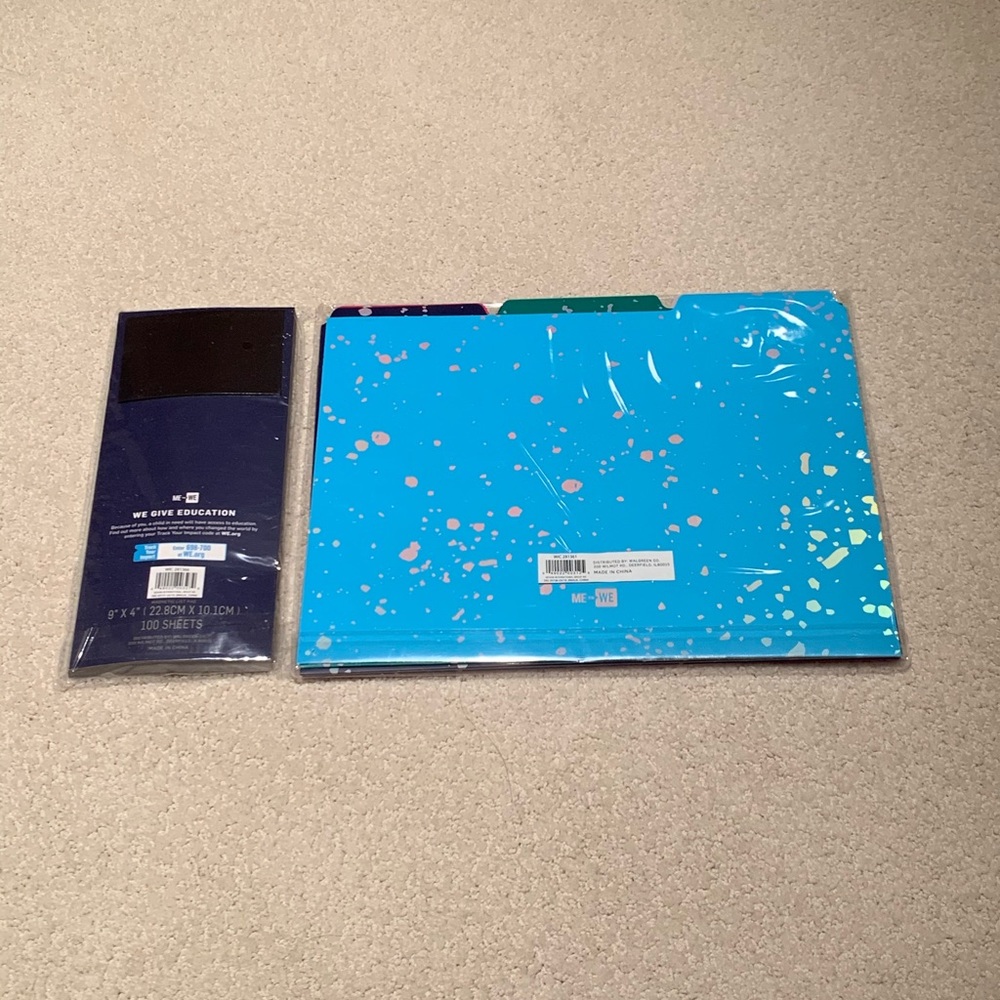 Stationary Set -File Folder and Notepad - Picture 2 of 2